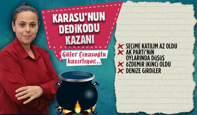 Karasu’nun dedikodu kazanı