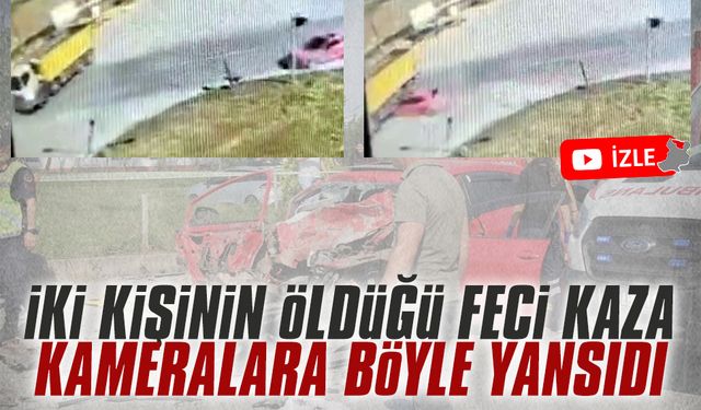 Ferizli’deki feci kazanın görüntüleri çıktı