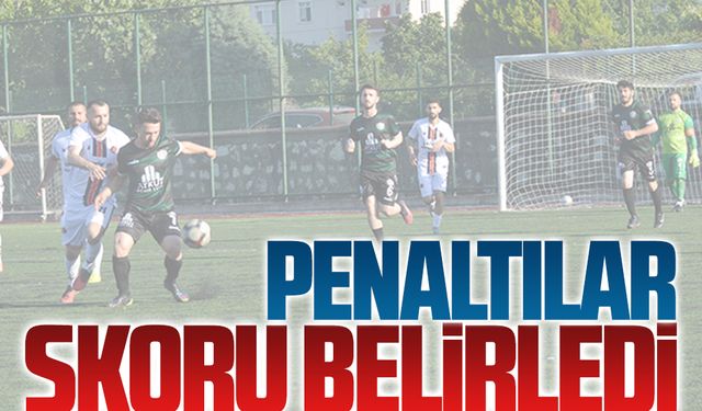 Penaltılar skoru belirledi