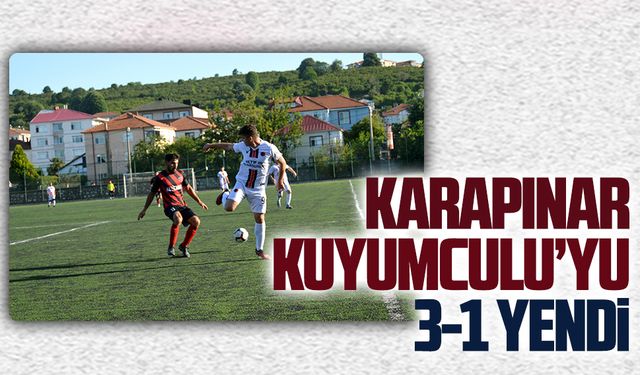 Karapınar, Kuyumculu’yu 3-1 yendi