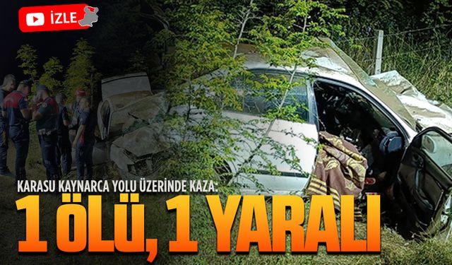 Camitepe Mahallesi’nde trafik kazası: 1 ölü, 1 yaralı