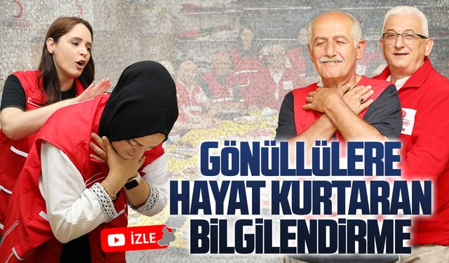 Karasu ve Kocaali gönüllülerine hayat kurtaran eğitim