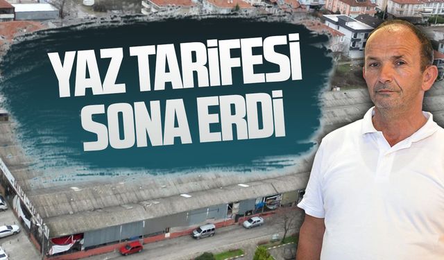 Karasu Halk Pazarı’nda yaz tarifesi sona erdi