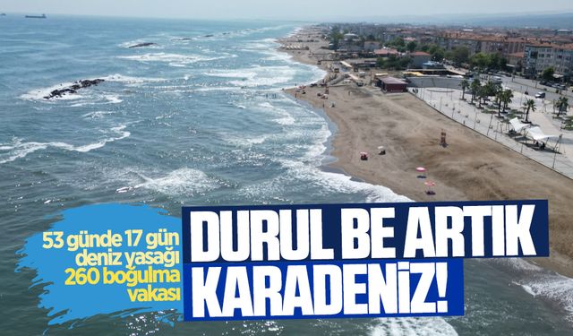 Karadeniz, Sakarya sahillerinde durulmak bilmiyor