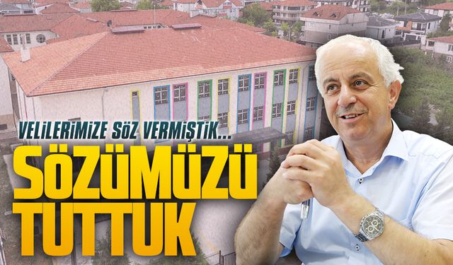 Çetin Turhan, Karasu’daki yeni anaokulunun açıldığını söyledi