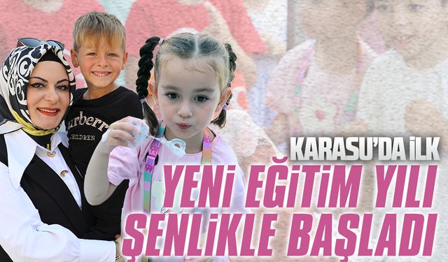 Karasu’da Okul Öncesi Şenliği düzenlendi