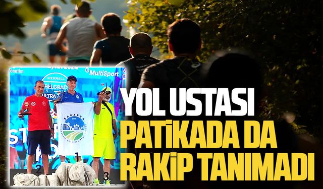 Yol ustası, patikada da rakip tanımadı