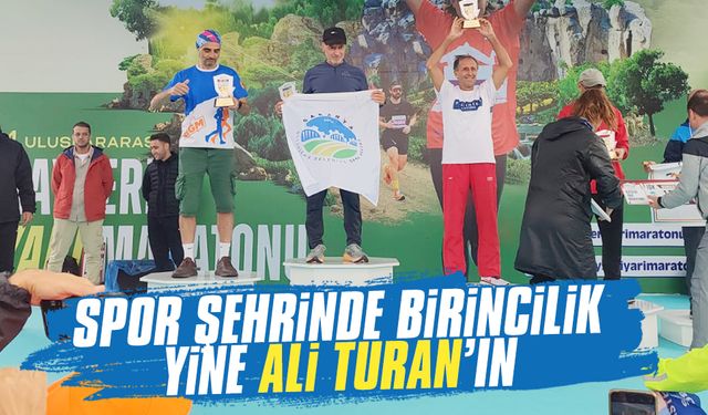 Spor şehrinde birincilik yine Ali Turan’ın