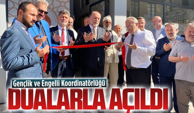 İl Müftüsü Aşık, Karasu’da Gençlik ve Engelli Koordinatörlüğü’nün açılışını yaptı