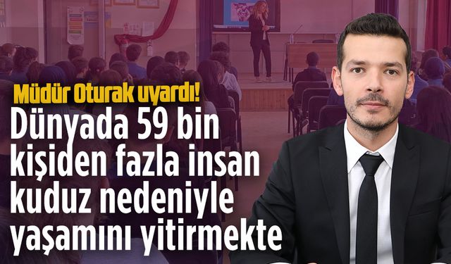 Karasu İlçe Sağlık Müdürlüğü ekipleri, kuduz hakkında öğrencileri bilgilendirdi