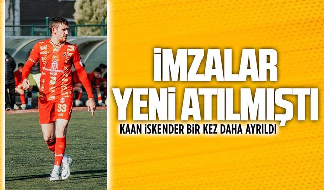 Kaan İskender, Karasuspor ile yollarını bir kez daha ayırdı