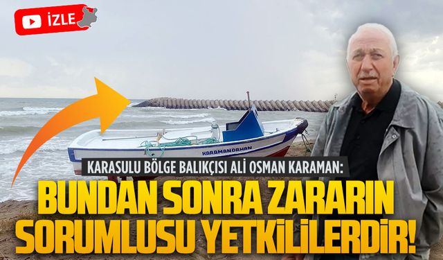 Karasulu balıkçılar da mendireğe fener istiyor