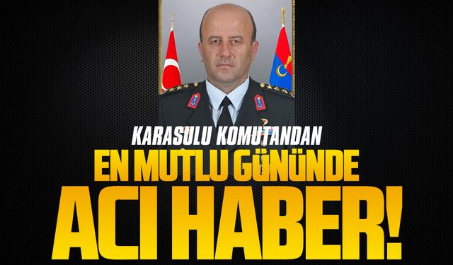 Karasulu komutan Naim Tavlı hayatını kaybetti