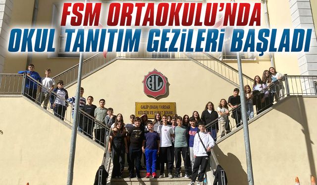 FSM Ortaokulu öğrencileri Kabataş Erkek Lisesi’ni gezdi