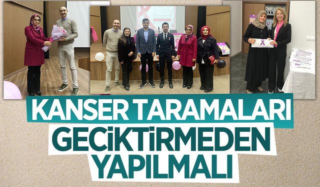 Karasu İlçe Sağlık Müdürlüğü’nden meme kanseri farkındalık ayı semineri