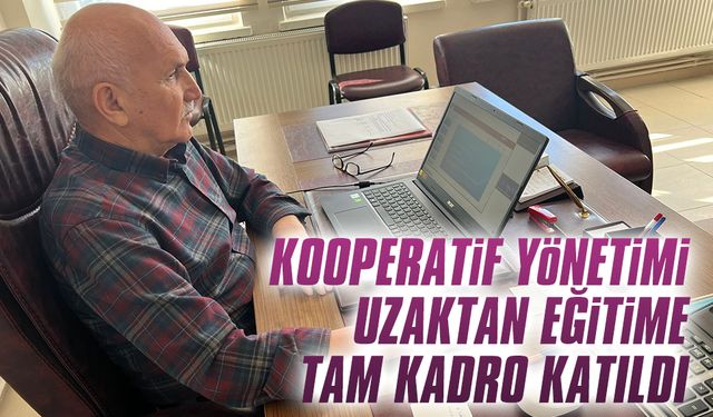 Kooperatif yönetimi eğitime katıldı