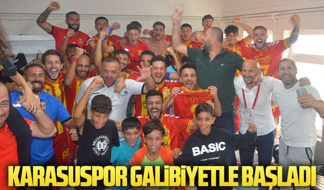 Karasuspor galibiyetle başladı