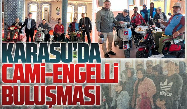 Karasu’da cami-engelli buluşması düzenlendi