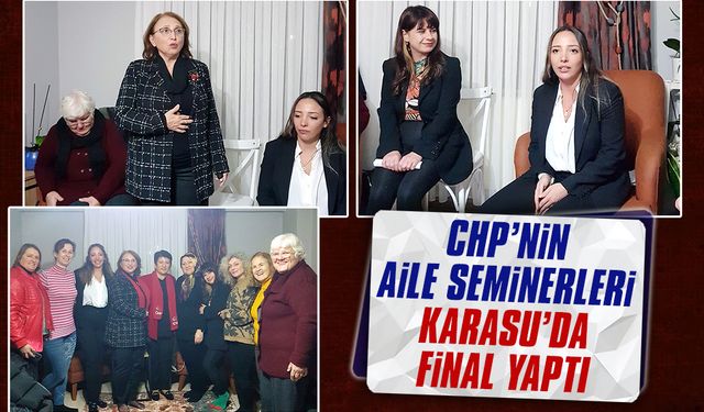 CHP’den “Geleceğin inşası aile içi ilişkilerde eşitlik ve haklar” semineri