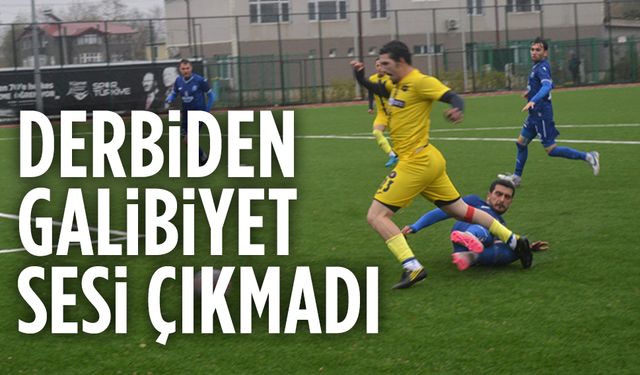 Derbiden galibiyet sesi çıkmadı