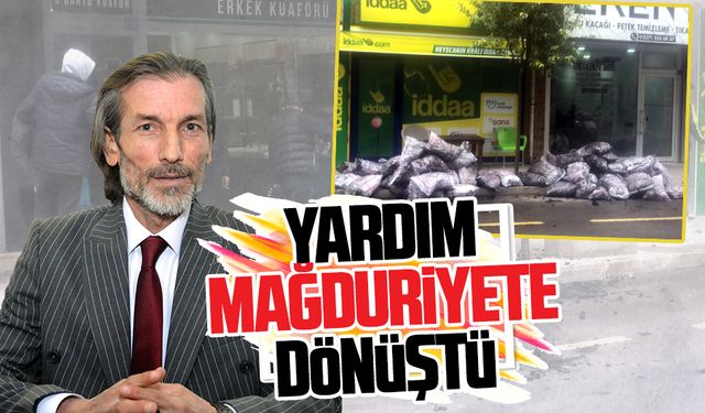 Yardım, mağduriyete dönüştü