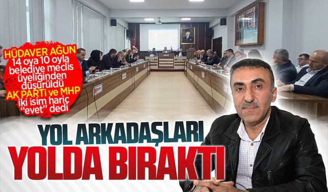 Hüdaver Ağun’un meclis üyeliği düşürüldü