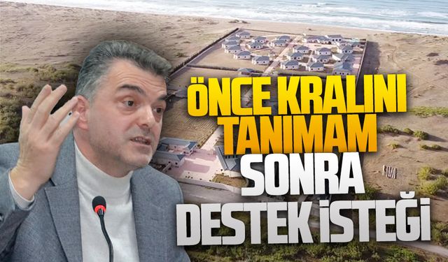 Önce kralını tanımam, ardından destek versinler