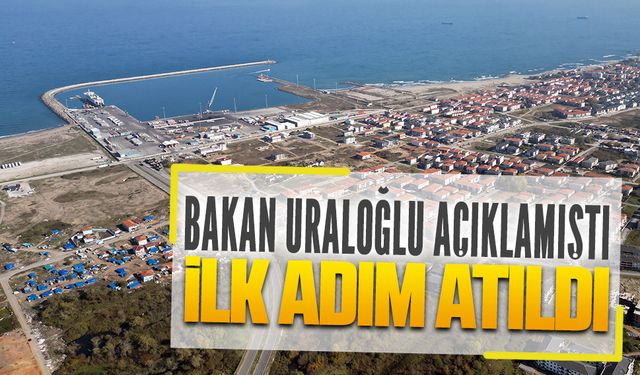 Karasu Limanı’nda genişleme için ilk adım atıldı