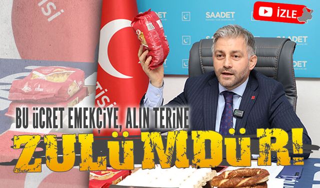 Bu ücret, emekçiye, alın terine zulümdür!