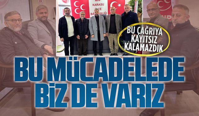 Saadet Partisi’nden MHP İlçe Teşkilatı’na ziyaret