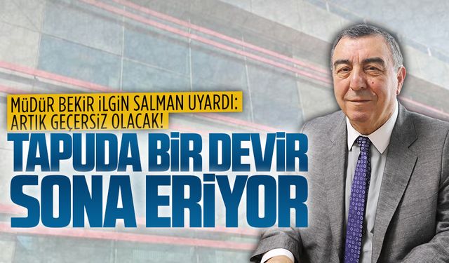 Tapuda yeni dönem 1 Ocak’ta başlıyor