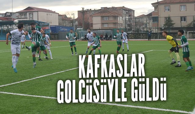 Kafkaslar golcüsüyle güldü