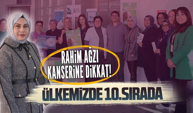 Karasu Devlet Hastanesi’nde rahim kanserine dikkat çekildi