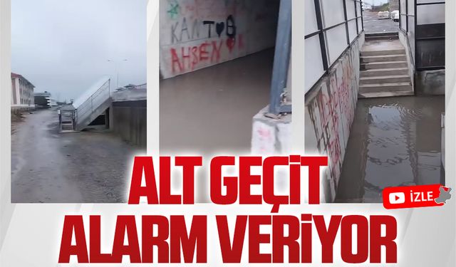 Alt geçit, yine geçit vermiyor