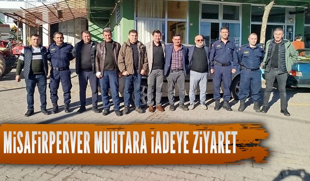 Misafirperver muhtara iadeye ziyaret