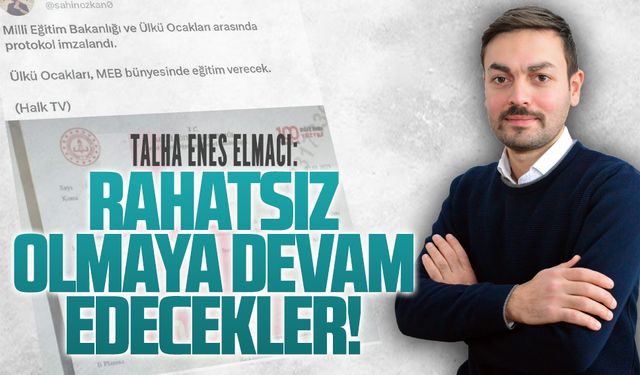 Enes Elmacı’dan Halk TV’nin paylaşımına tepki