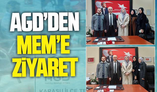 AGD Karasu'dan, Karasu İlçe Milli Eğitim Müdürlüğü’ne ziyaret