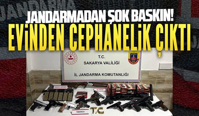 Jandarma ekipleri Karasu’da operasyon düzenledi
