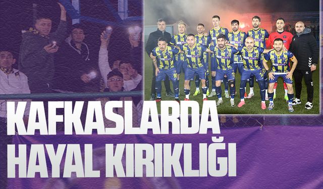 Kafkaslarda hayal kırıklığı