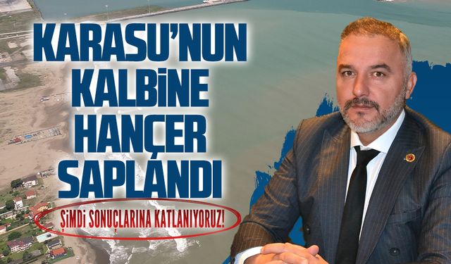 CHP’li Meclis Üyesi Mithat Kandil, Karasu sahili ile ilgili açıklamada bulundu