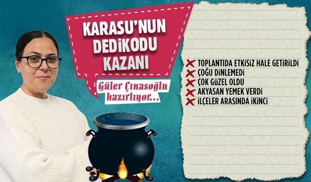 Karasu’nun dedikodu kazanı