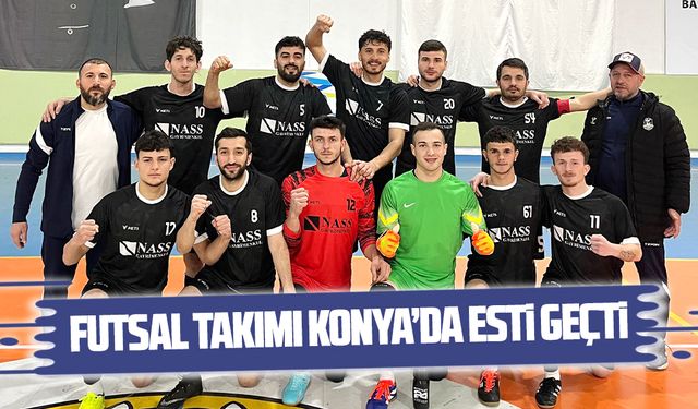 Futsal takımı Konya’da esti geçti