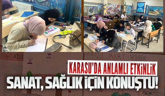 Karasu’da Dünya Tüberküloz Günü için anlamlı etkinlik