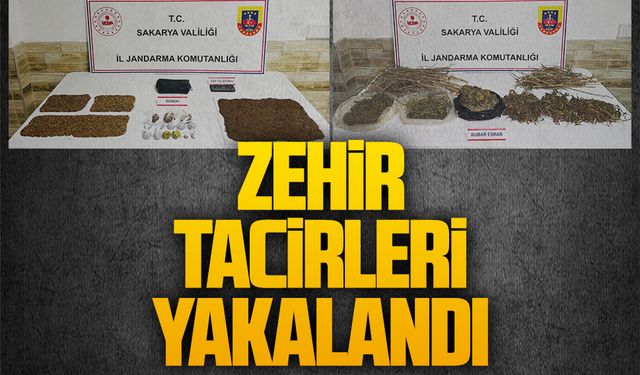 Jandarma ekipleri Karasu’da uyuşturucu operasyonlarına devam ediyor