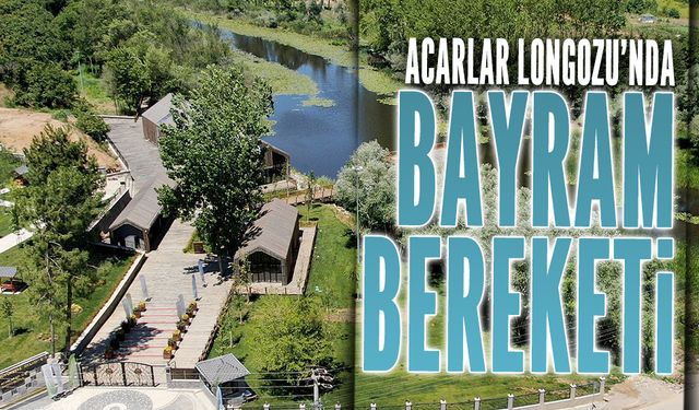 Acarlar Longozu bayram tatilinde ziyaretçi akınına uğradı