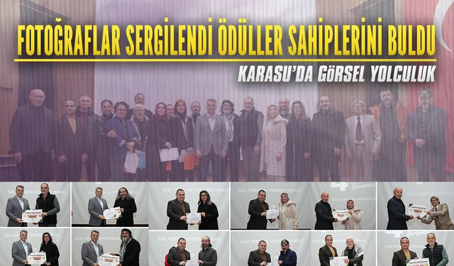 Fotoğraflar sergilendi, ödüller sahiplerini buldu