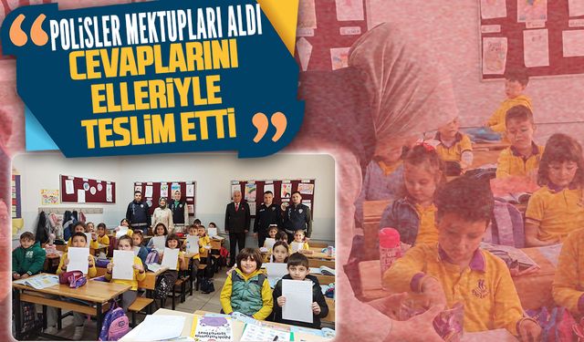 Emniyetten öğrencilere hem cevap hem ziyaret