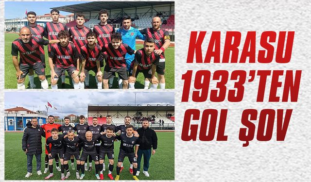 Karasu 1933’ten gol şov