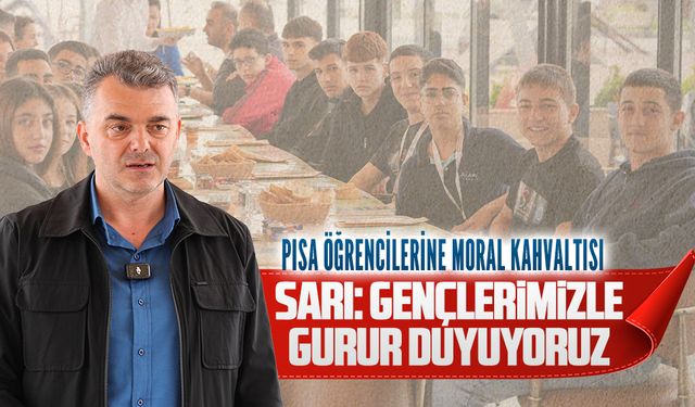 Karasu Belediyesi’nden PISA sınavı öncesi öğrencilere kahvaltı programı