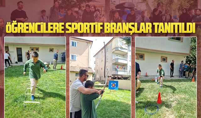 Karasu GSİM'den öğrencilere sportif tanıtım etkinliği